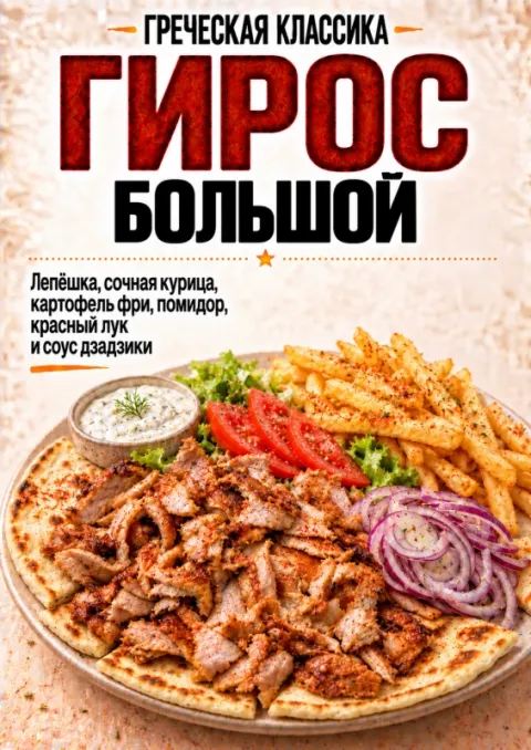 Гирос порция Большая ИП Купреев