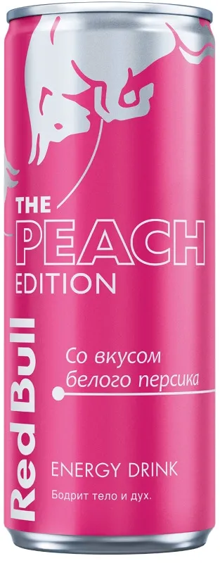 Напиток энергетический RED BULL The Peach Edition 0.25 л