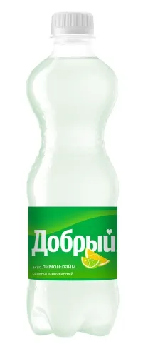 Напиток ДОБРЫЙ "Лимон-лайм" сильногазированный 1 л