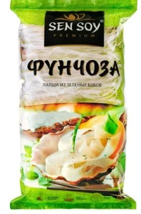 Сэнсой Премиум Вермишель "Фунчоза Лапша" 180г (24)