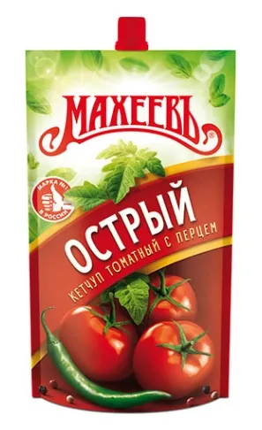 Кетчуп МАХЕЕВЪ Острый томатный 300 г