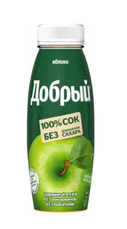 Сок ДОБРЫЙ яблоко 0.3 л Сок ДОБРЫЙ яблоко 0.3 л