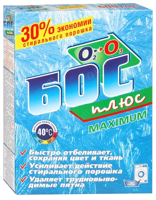 Отбеливатель БОС Отбеливатель БОС "Плюс Maximum" 600 г