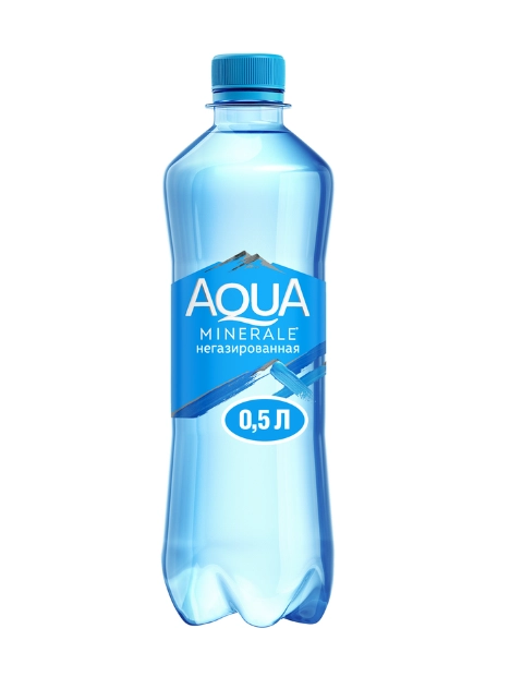 Вода питьевая AQUA MINERALE негазированная 0,5 л