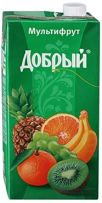 Нектар ДОБРЫЙ мультифрукт 2 л