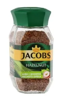Кофе растворимый JACOBS MONARCH Hazelnut с ароматом лесного ореха 95 г