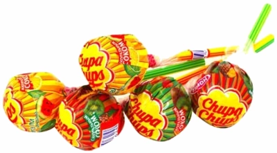 Карамель CHUPA CHUPS фруктовая в ассортименте 12 г