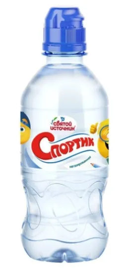 Вода питьевая СВЯТОЙ ИСТОЧНИК "Спортик" негазированная 0.33 л