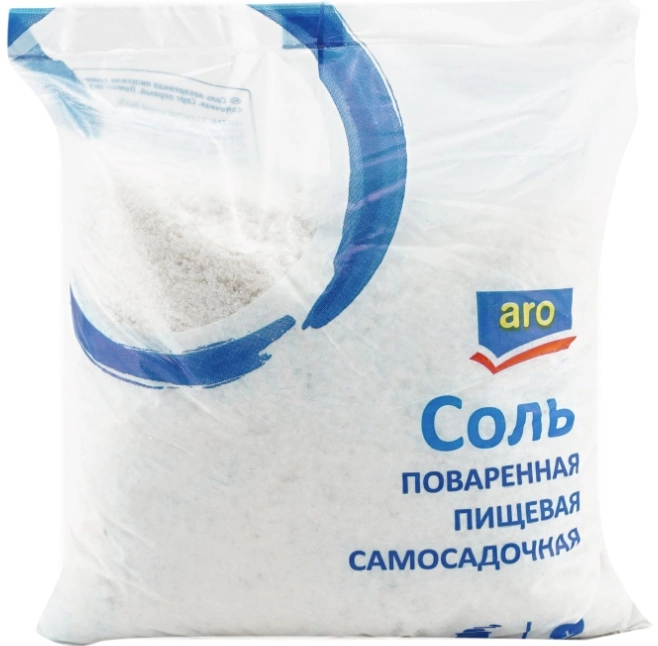 Соль ARO пищевая поваренная 1 кг
