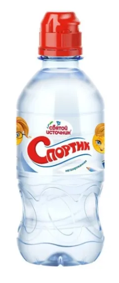 Вода питьевая СВЯТОЙ ИСТОЧНИК "Спортик" негазированная 0.33 л