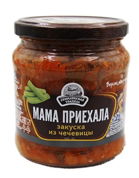Закуска СЕМИЛУКСКАЯ ТРАПЕЗА "Мама приехала" из чечевицы 460 г