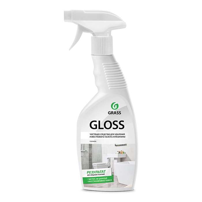 Средство чистящее GRASS "Gloss" для удаления известкового налета и ржавчины 600 мл