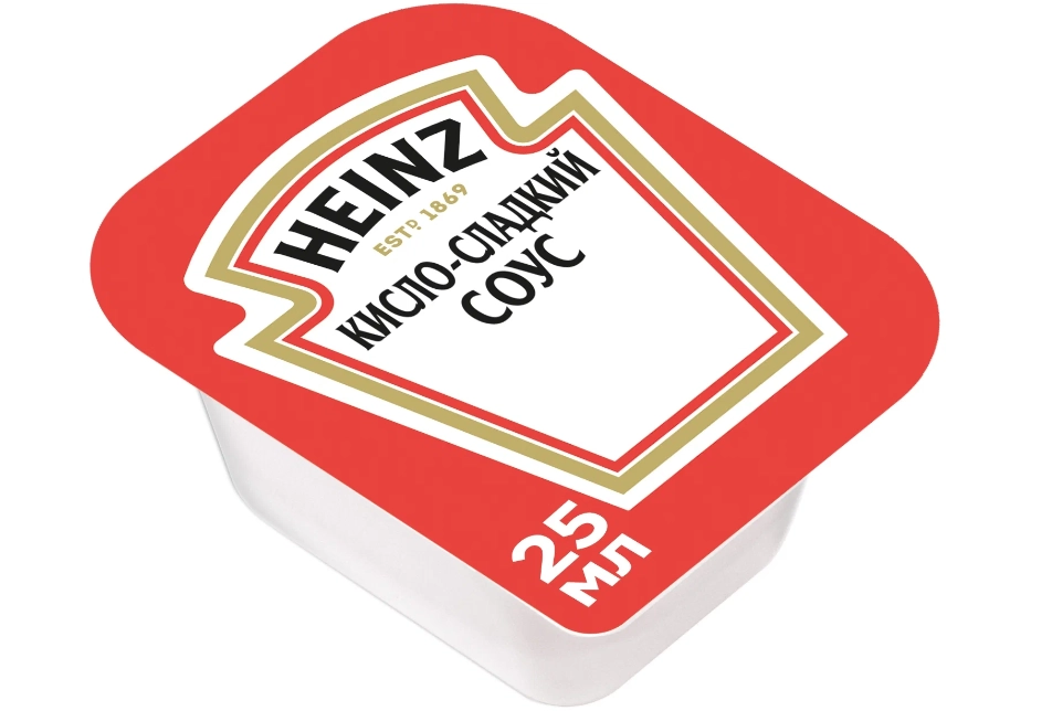 Соус HEINZ Кисло-сладкий 25 мл Соус HEINZ Кисло-сладкий 25 мл