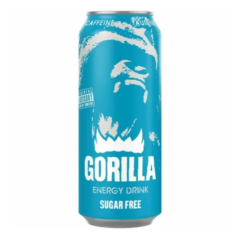 Напиток энергетический GORILLA "Sugar Free" без сахара 450 мл