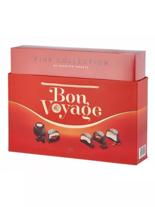 Конфеты BON VOYAGE "Premium" ассорти красная 370 г