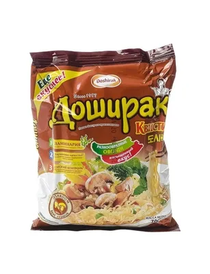 Лапша ДОШИРАК "Квисти" со вкусом грибов 70 г