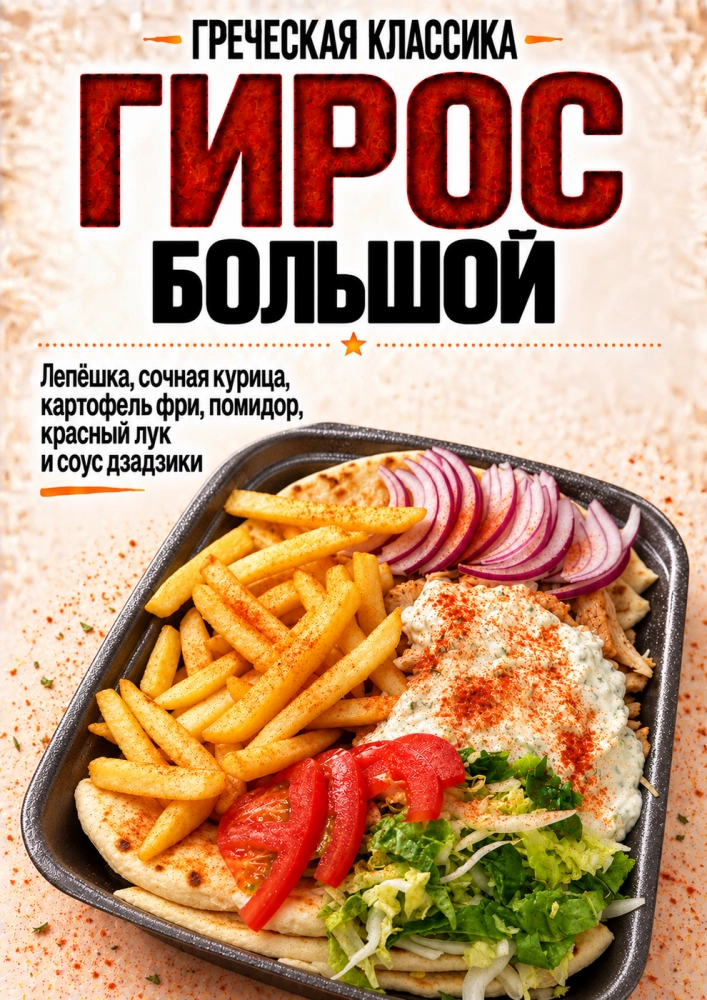 Гирос порция Большая