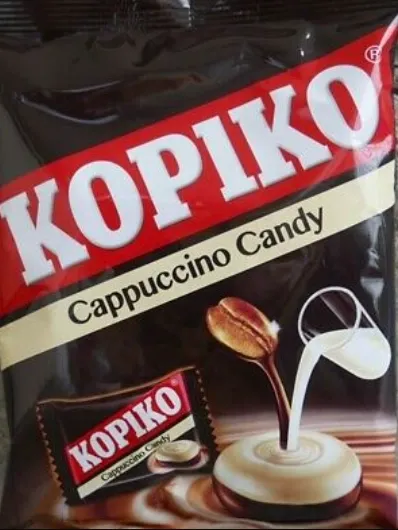 Леденец KOPIKO "Cappucino Candy" со вкусом капучино 100 г