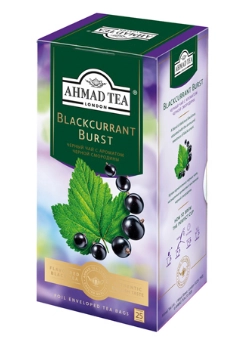 Чай черный AHMAD TEA "Blackcurrant Burst" 25 &times; 1,5 г