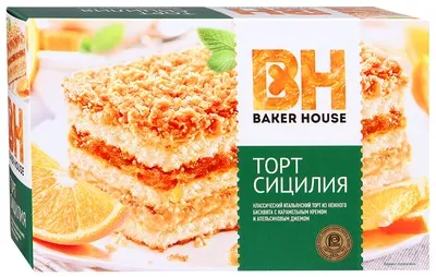 Торт BAKER HOUSE "Сицилия" 350 г