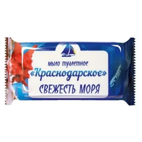 Мыло туалетное КРАСНОДАРСКОЕ "Свежесть моря" 90 г