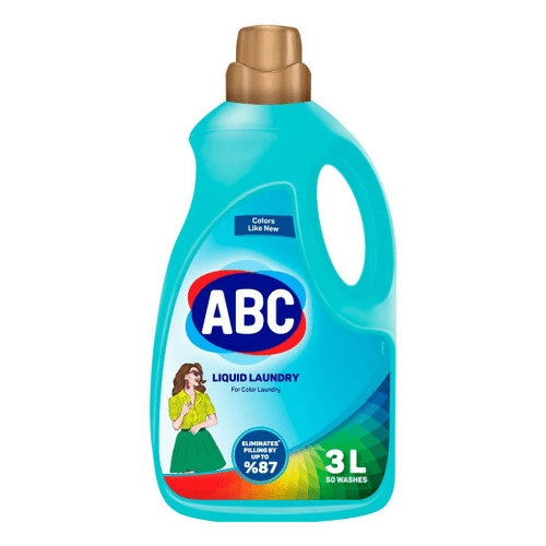 Гель для стирки ABC для цветного белья 3 л