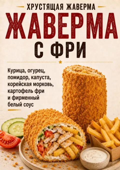 Жаверма с фри ИП Купреев