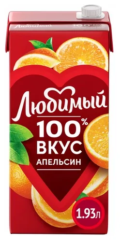 Нектар ЛЮБИМЫЙ апельсин 1.93 л