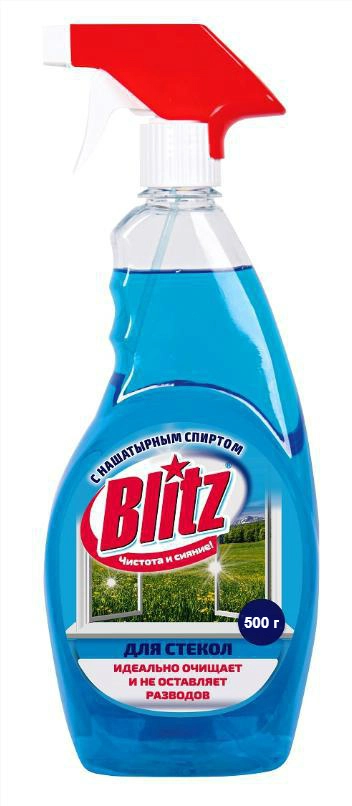 Средство для мытья стекол BLITZ с нашатырным спиртом 500 мл