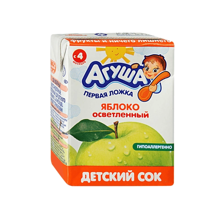 Сок АГУША яблоко 0,2 л