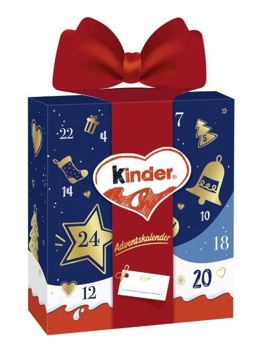 Набор кондитерских изделий KINDER "Mix. Адвент календарь" 214 г