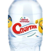 Вода питьевая СВЯТОЙ ИСТОЧНИК "Спортик" негазированная 0,33 л