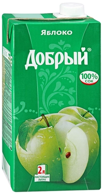 Сок ДОБРЫЙ яблоко 2 л