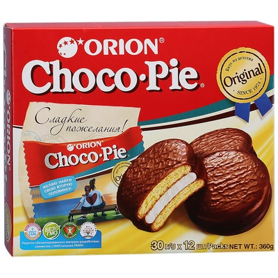 Печенье ORION Choco-Pie 360 г 12 шт