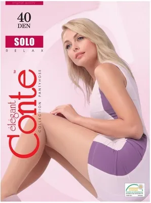 Колготки CONTE "Solo"  (бежевый) 3M 40 den