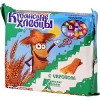 Хлебцы хрустящие "Кубанские хлебцы" с укропом уп. 100г