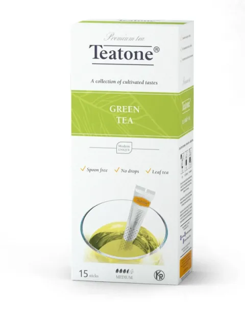 Чай зеленый TEATONE 15 &times; 1,8 г