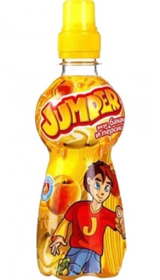 Напиток сокосодержащий JUMPER банан и персик 0.33 л