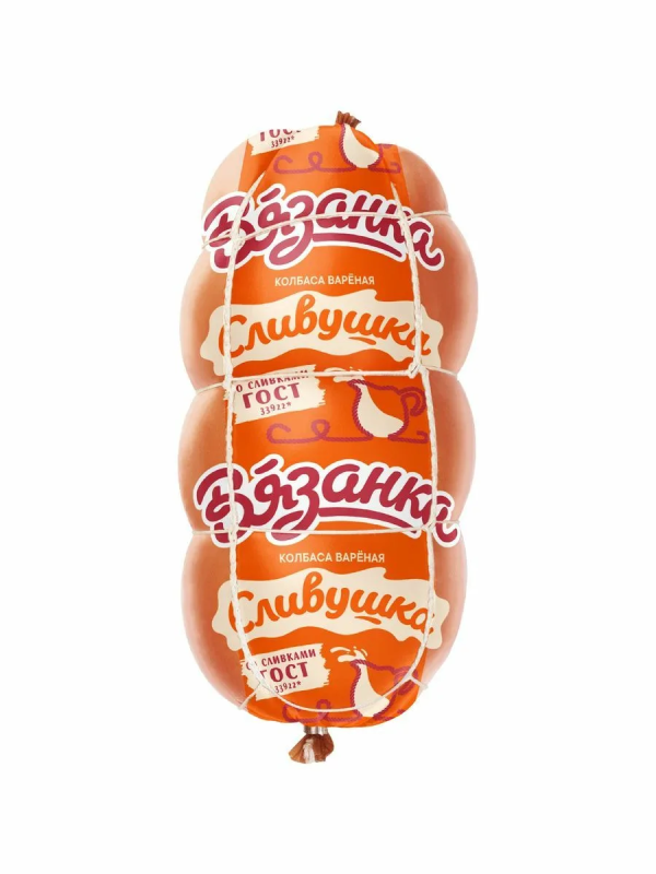 Вязанка Колбаса вареная Сливушка 375 гр