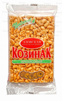 Козинак АЗОВСКАЯ КФ арахисовый 170 г