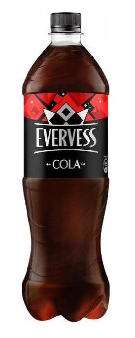 Напиток EVERVESS Напиток EVERVESS "Cola" сильногазированный 1 л