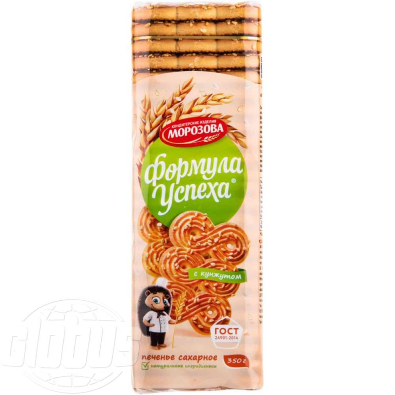 Формула успеха с кунжутом печенье 380 г Морозов Формула успеха с кунжутом печенье 380 г Морозов
