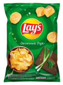 Чипсы LAYS Чипсы LAYS "Молодой зеленый лук" 70 г