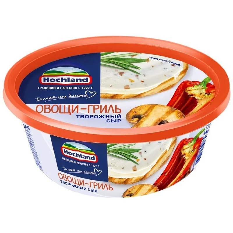 Сыр творожный HOCHLAND Сыр творожный HOCHLAND "Овощи-гриль" 140 г