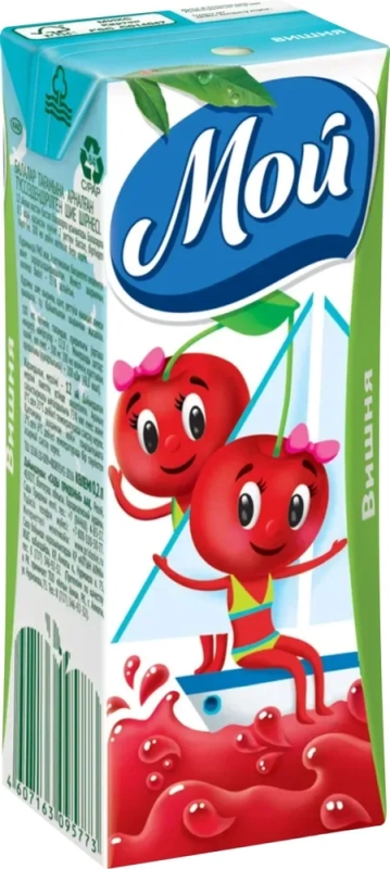 Нектар МОЙ вишня 0.2 л