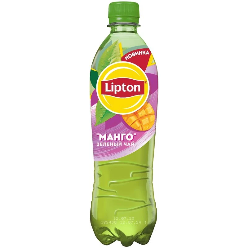 Холодный чай LIPTON "Ice Tea" зеленый манго 0.5 л