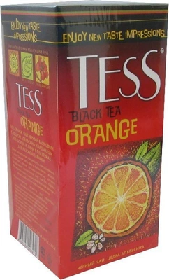 Чай черный TESS "Orange" 25х2г