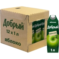 Сок ДОБРЫЙ яблоко 1 л