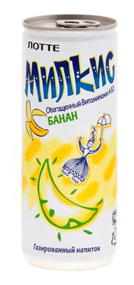 Напиток МИЛКИС банан газированный 0.25 л Напиток МИЛКИС банан газированный 0.25 л