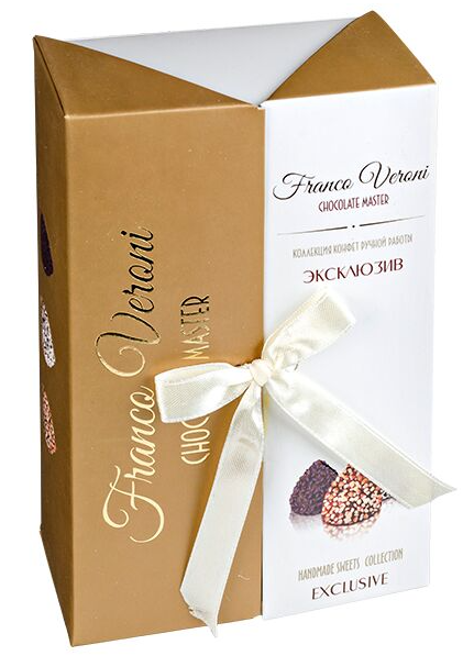 Конфеты FRANCO VERONI "Эксклюзив" золото 190 г